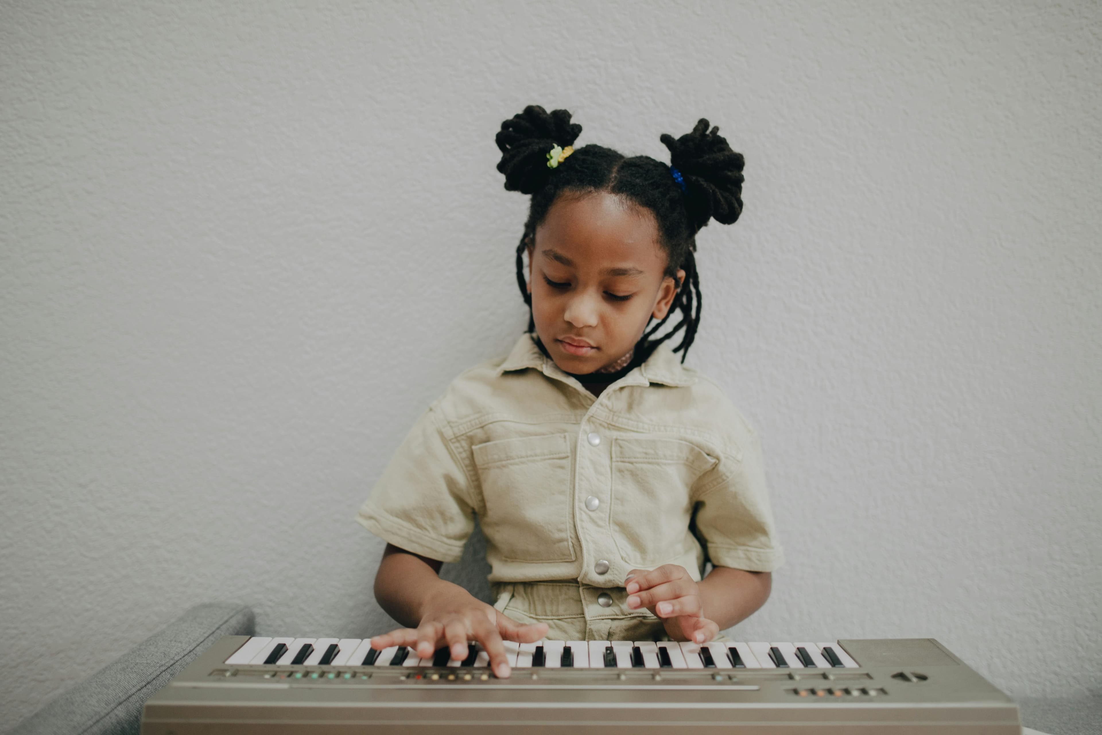 Kids celebrating creativity